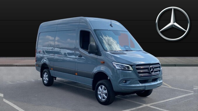 Mercedes-Benz Sprinter 319Cdi L2 Diesel Awd 3.5t H2 Pro Van 9G-Tronic - Image 6